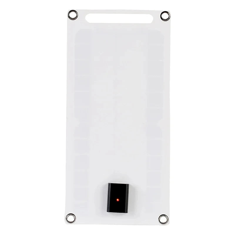 Solar Panel With Portable USB Battery, Waterproof
