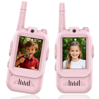 Kids Video Walkie Talkie, 2-Pack