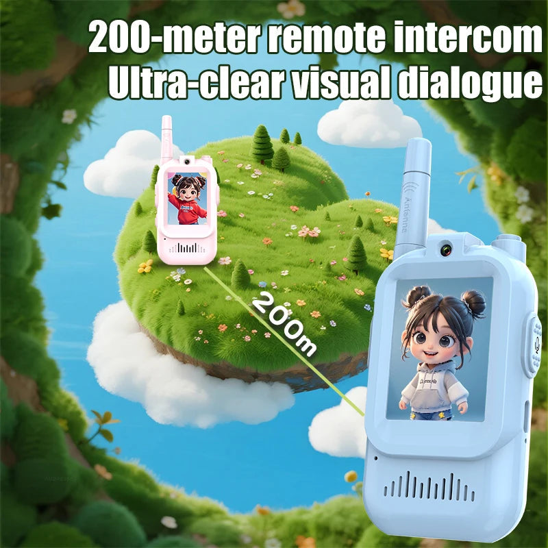 Kids Video Walkie Talkie, 2-Pack