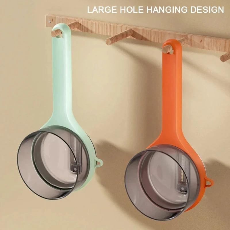 Ergonomic Vegetable Peeler with Blade Storage