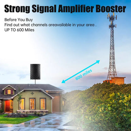 Long Range Indoor HDTV Antenna, 4K