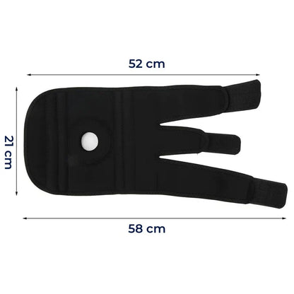 Knee Support with Adjustable Compression | for Pain Relief - Injury Recovery - Arthritis and Sports Stability