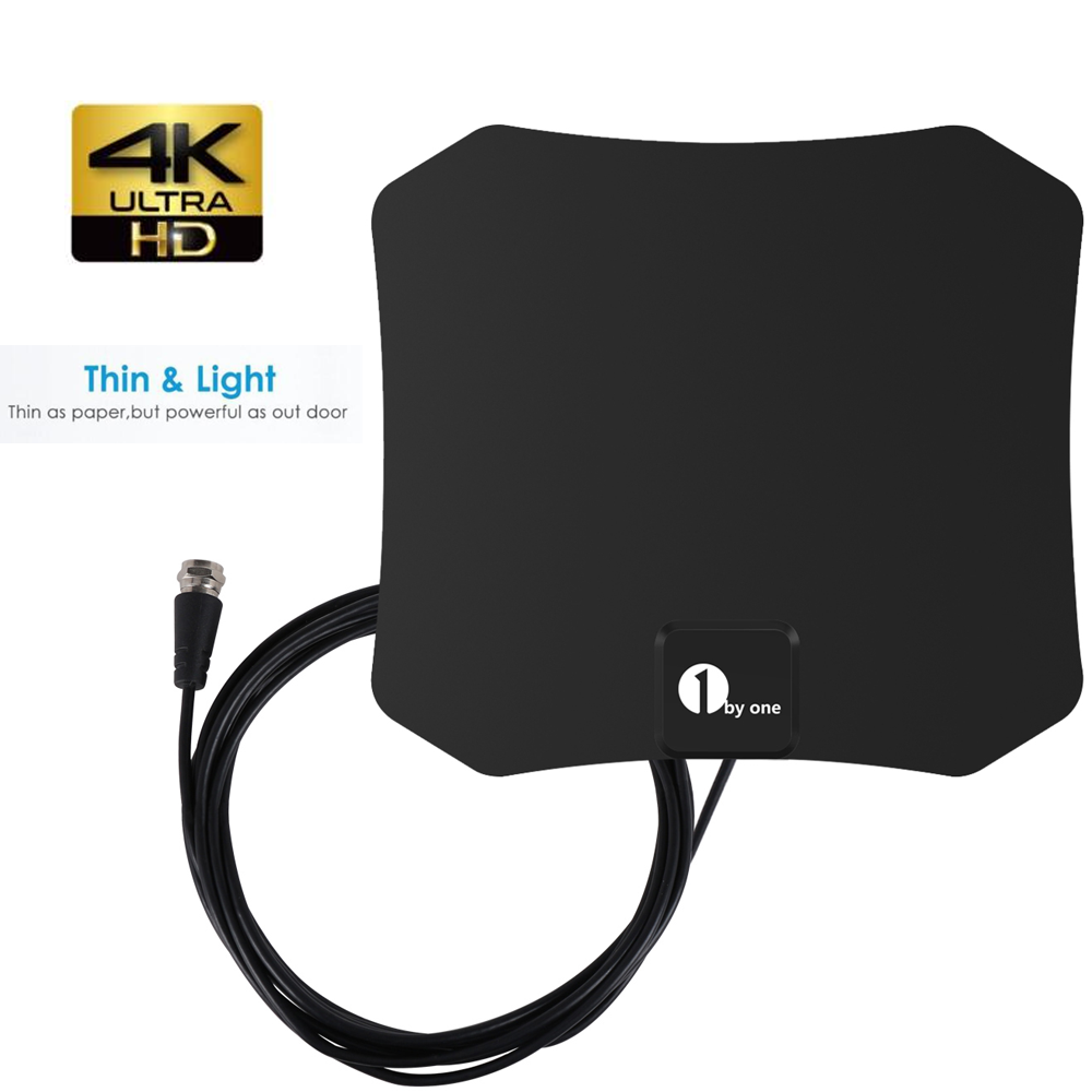 Indoor HDTV Antenna with Amplified Reception