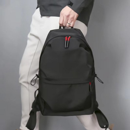 Minimalist Black Backpack