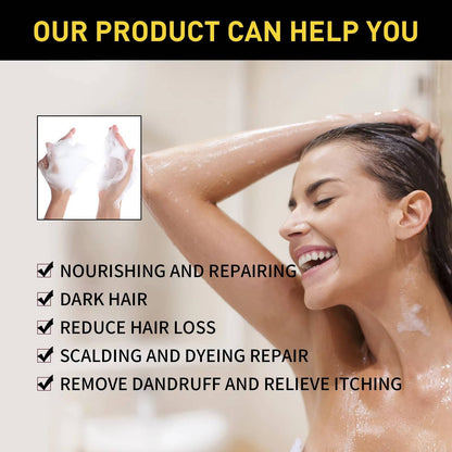 Black Hair Shampoo Dye