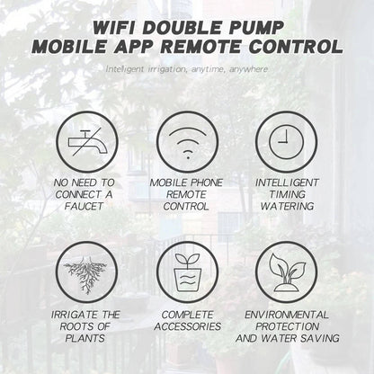 Wifi Smart Automatic Waterer For Plants - Up To 20 Pots