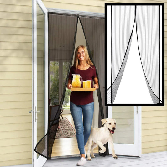 Magnetic Mosquito Screen for Doors