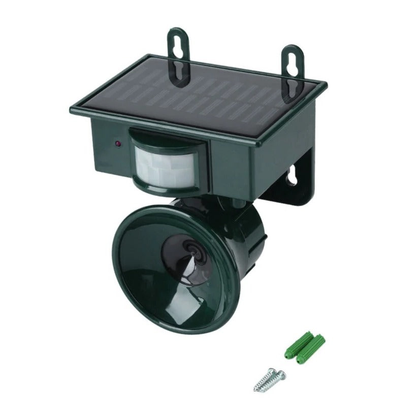 Motion Sensor Bird Deterrent for Crows: Ideal Pigeon Repeller with Sound Scarer