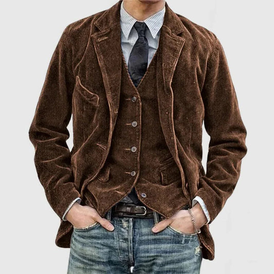Men’s Corduroy Jacket – Casual Vintage Style