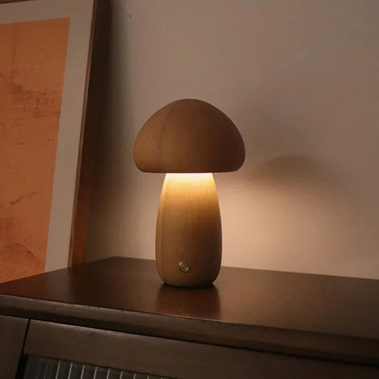 Mushroom Night Light Bedside Lamp